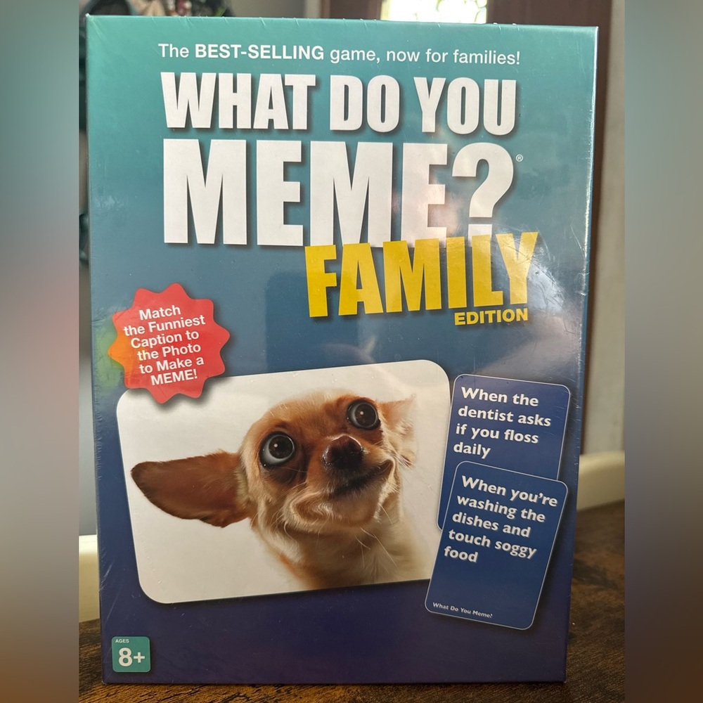 What Do You Meme? Family Edition Card Game — Sealed New
